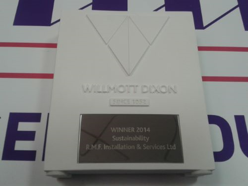 RMF Take Top WDI Sustainability Award 2014!
