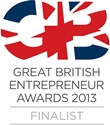RMF in Great British Entrepreneur Awards 2013
