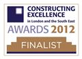 RMF Finalists In London Constructing Excellence Awards 2012